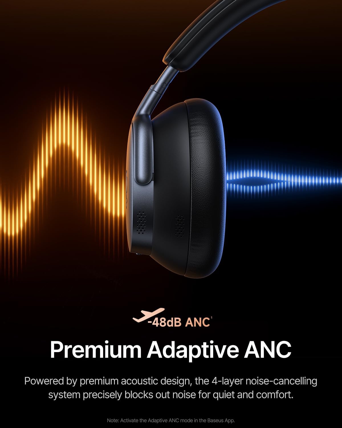 Detalle 2 de Baseus Inspire XH1 noise cancelling 48 dB