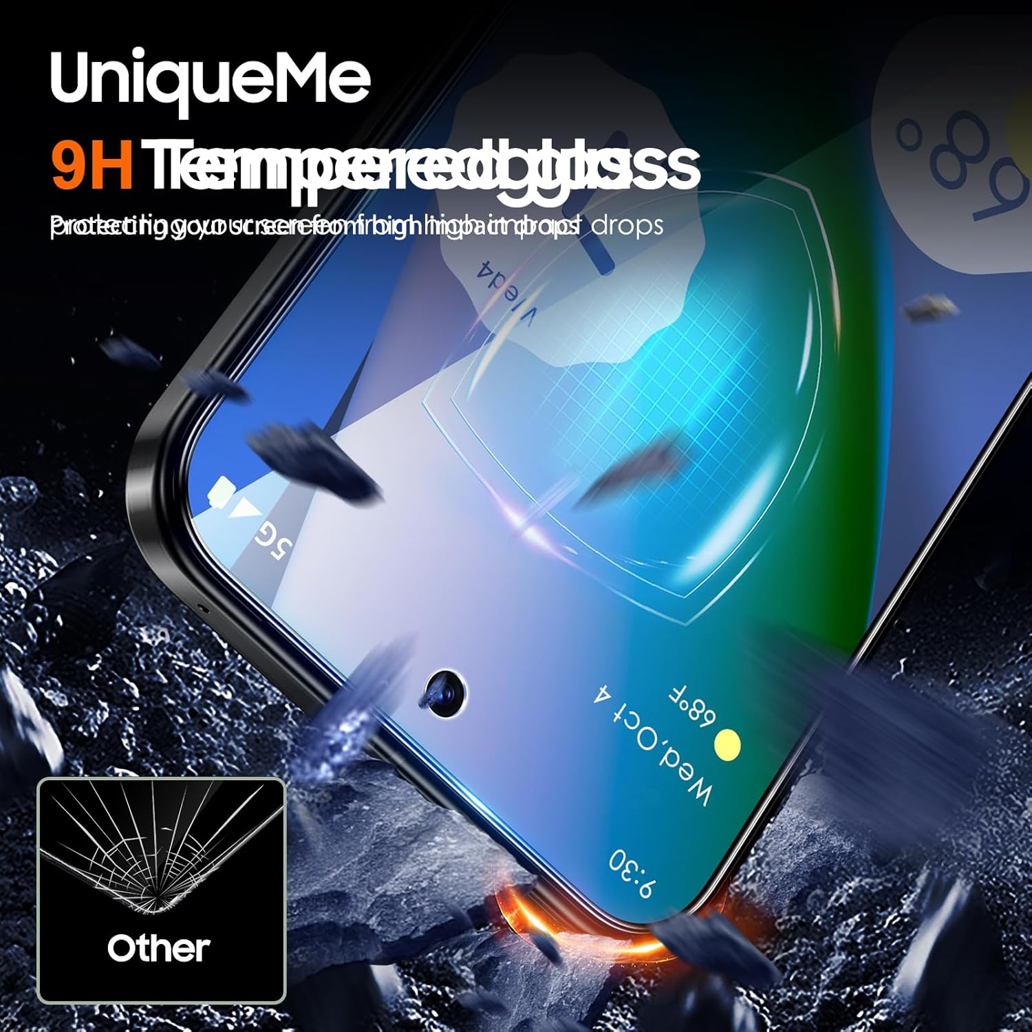 Thumbnail 2 de UniqueMe for Google Pixel 10 Pro XL 2+2 screen protector