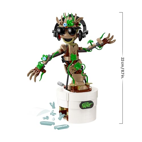 Thumbnail 7 de LEGO Marvel Dancing Groot Buildable Animated Toy (76297) – A playful, interactive Groot for 10+