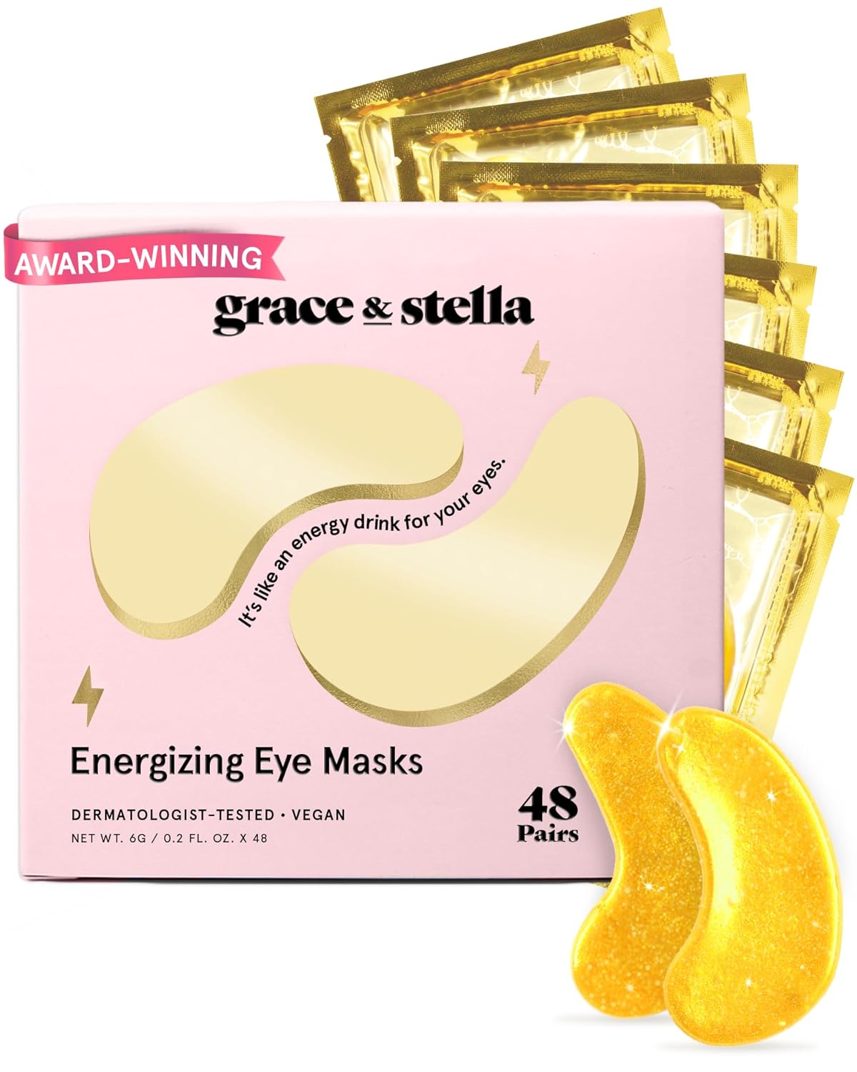 Detalle de grace and stella eye patches 48 pairs