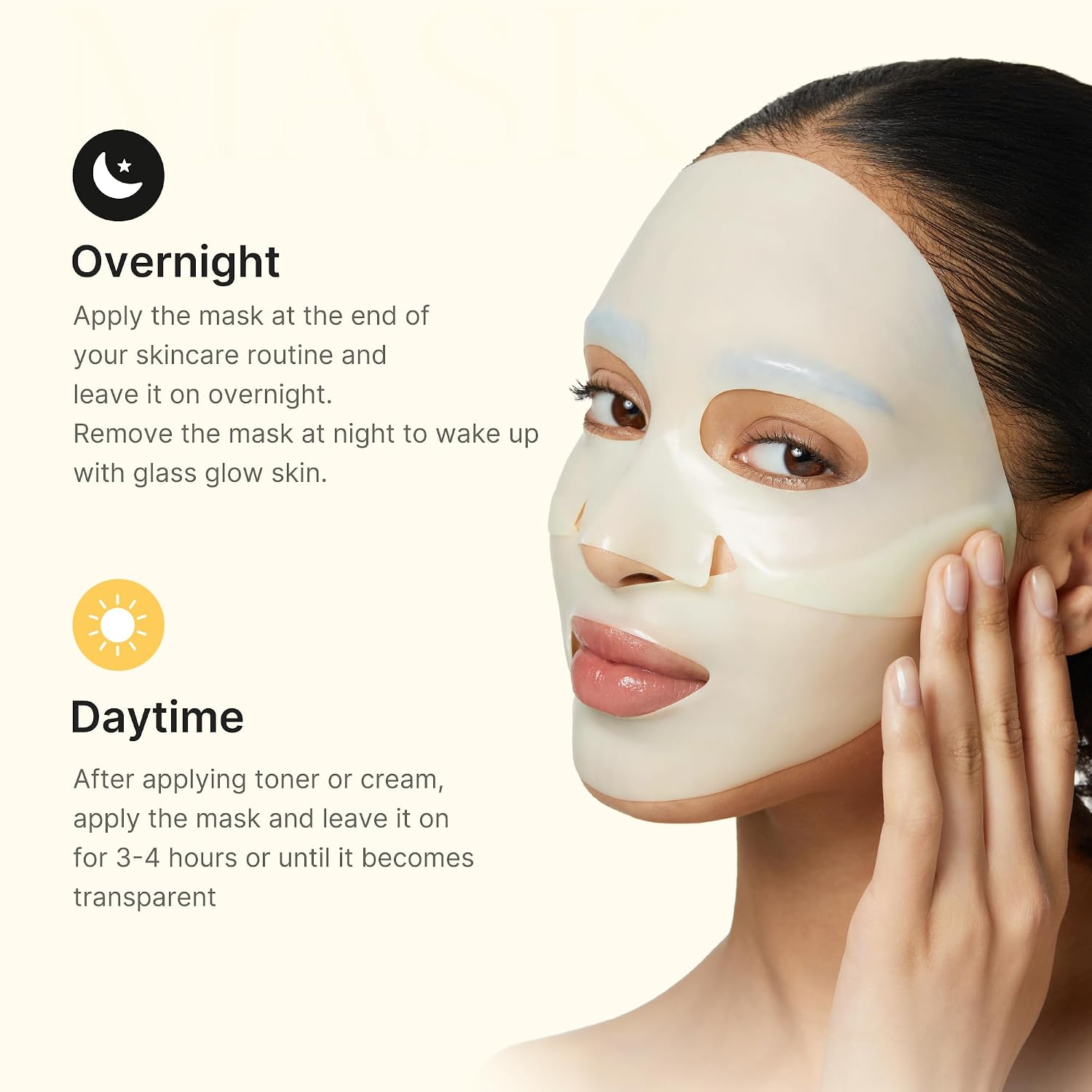 Detalle 2 de medicube Kojic Turmeric Gel Mask 24h 🧖♀