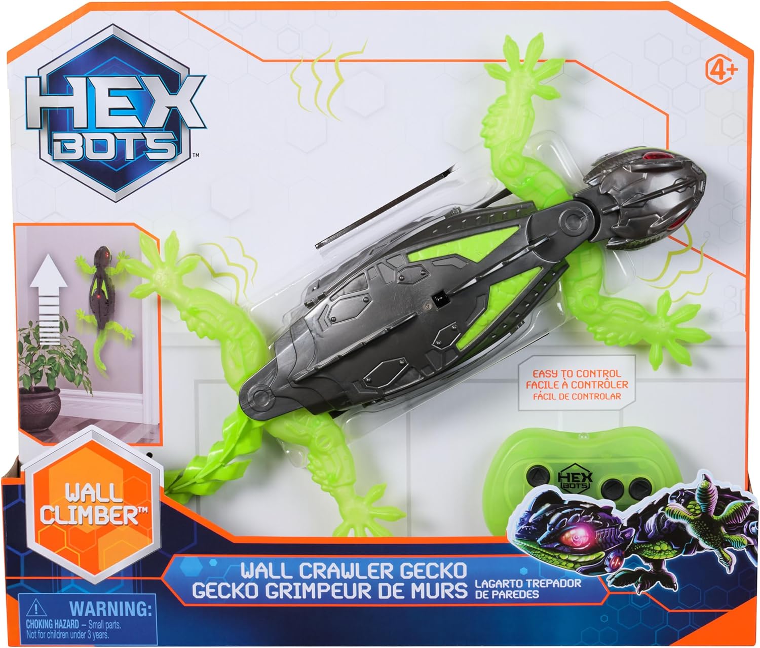 Thumbnail 6 de Hex Bots Geco Telecomandato: geco interattivo radiocomandato per pavimenti e pareti