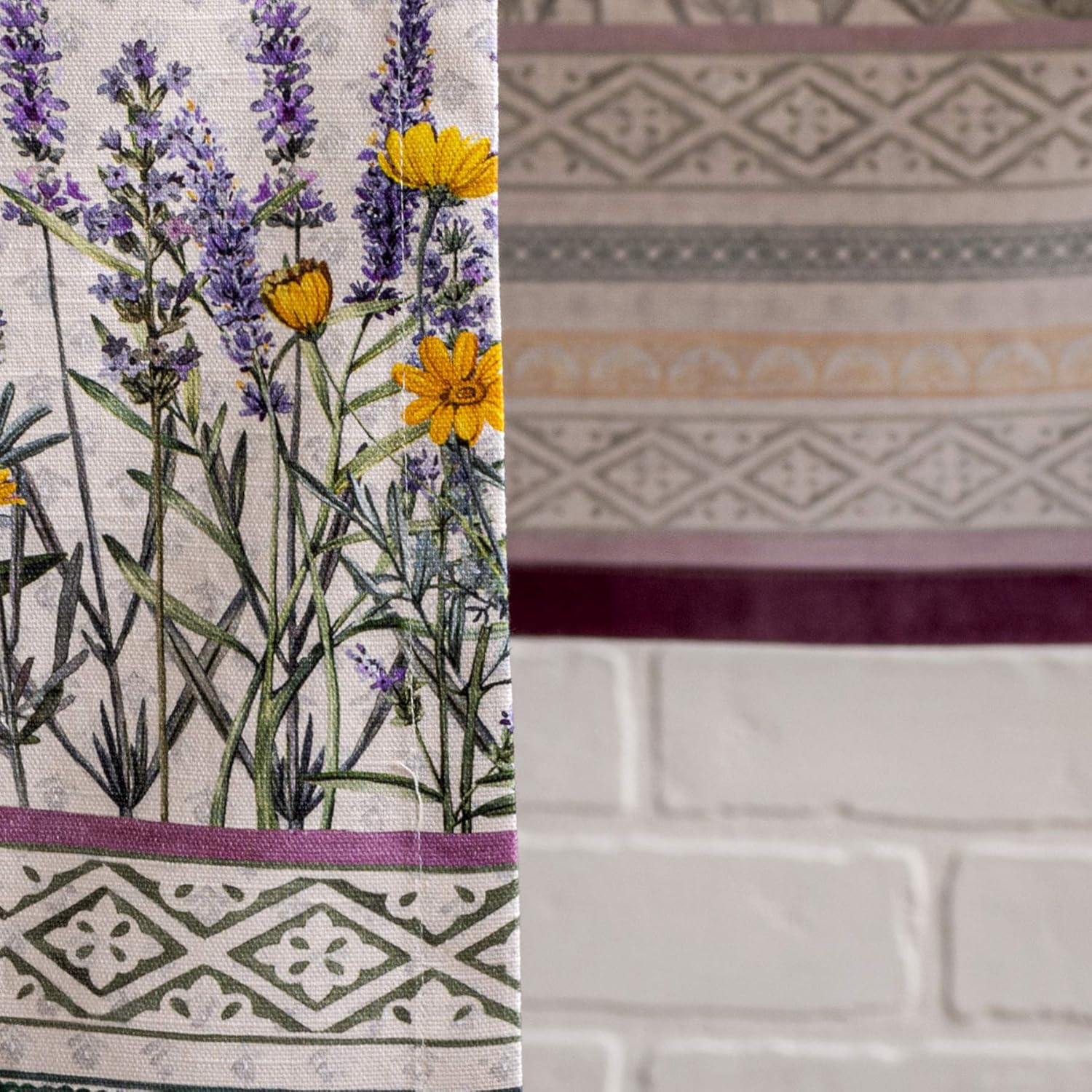 Thumbnail 6 de Maison d'Hermine Tischläufer aus 100 % Baumwolle (50 x 150 cm) – Spring Theme für Küche & Esszimmer