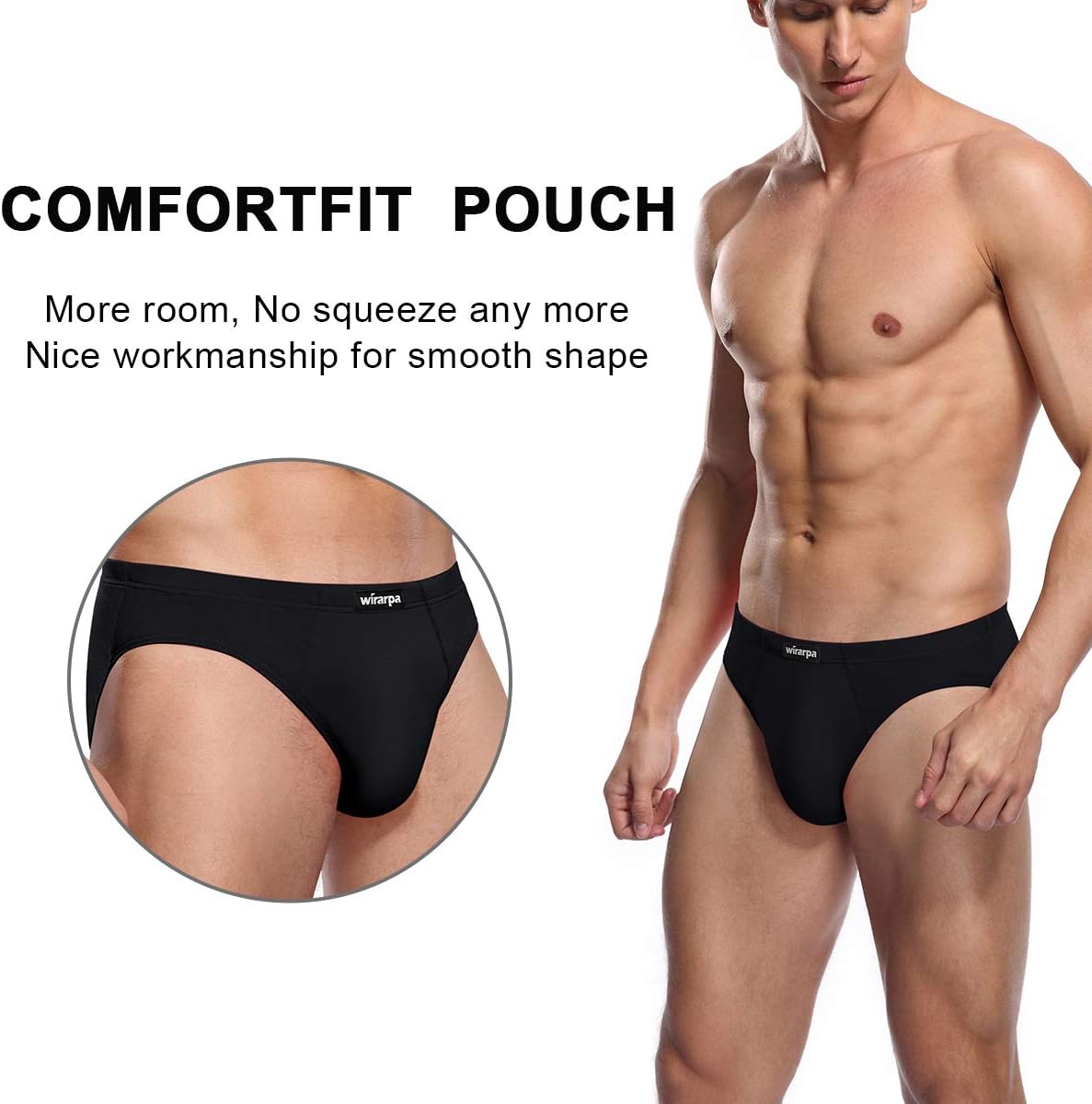 Thumbnail 3 de wirarpa Herren Slip aus Mikrofaser – Komfortslip mit elastischem Bund, S–XXXL