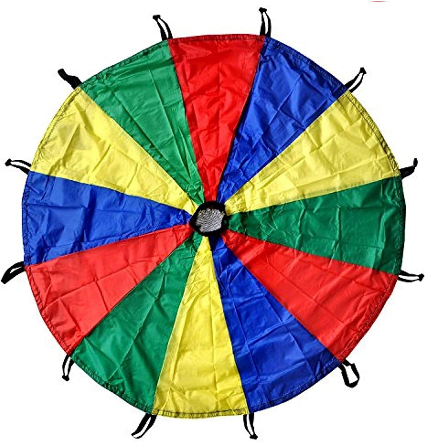 Thumbnail 3 de GSi Kids Play Parachute Rainbow Parachute Toy Tent Game for Children (24 Feet)