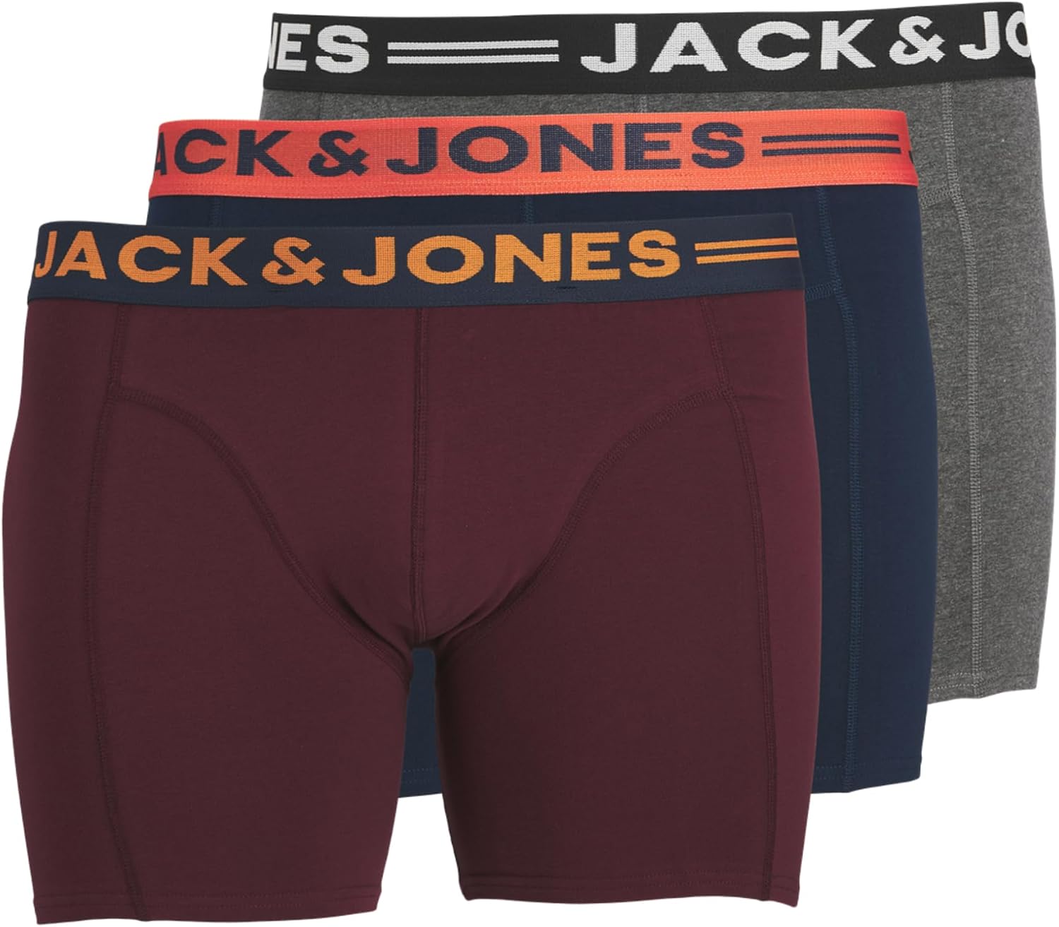 Detalle de JACK & JONES Jacsolid Trunks 3 Pack OP