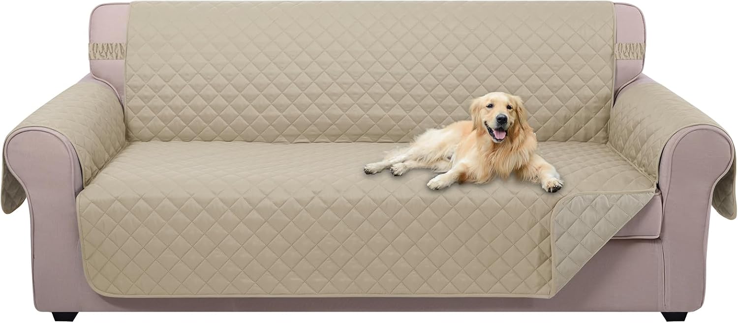 Thumbnail 6 de U-NICE HOME Large Sofa Cover: Reversible, Water-Resistant Protection for 4-Cushion Couches