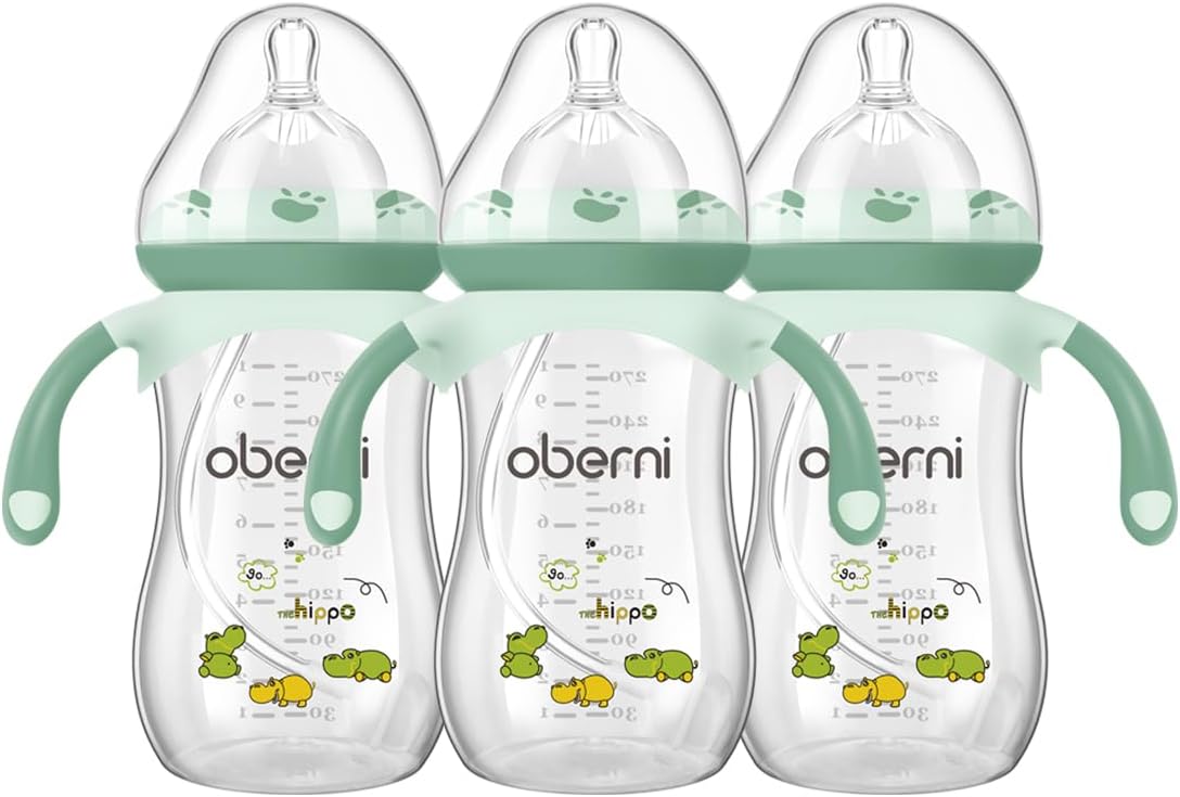 Detalle de Oberni anti-colic baby bottle Size 4, 270ml