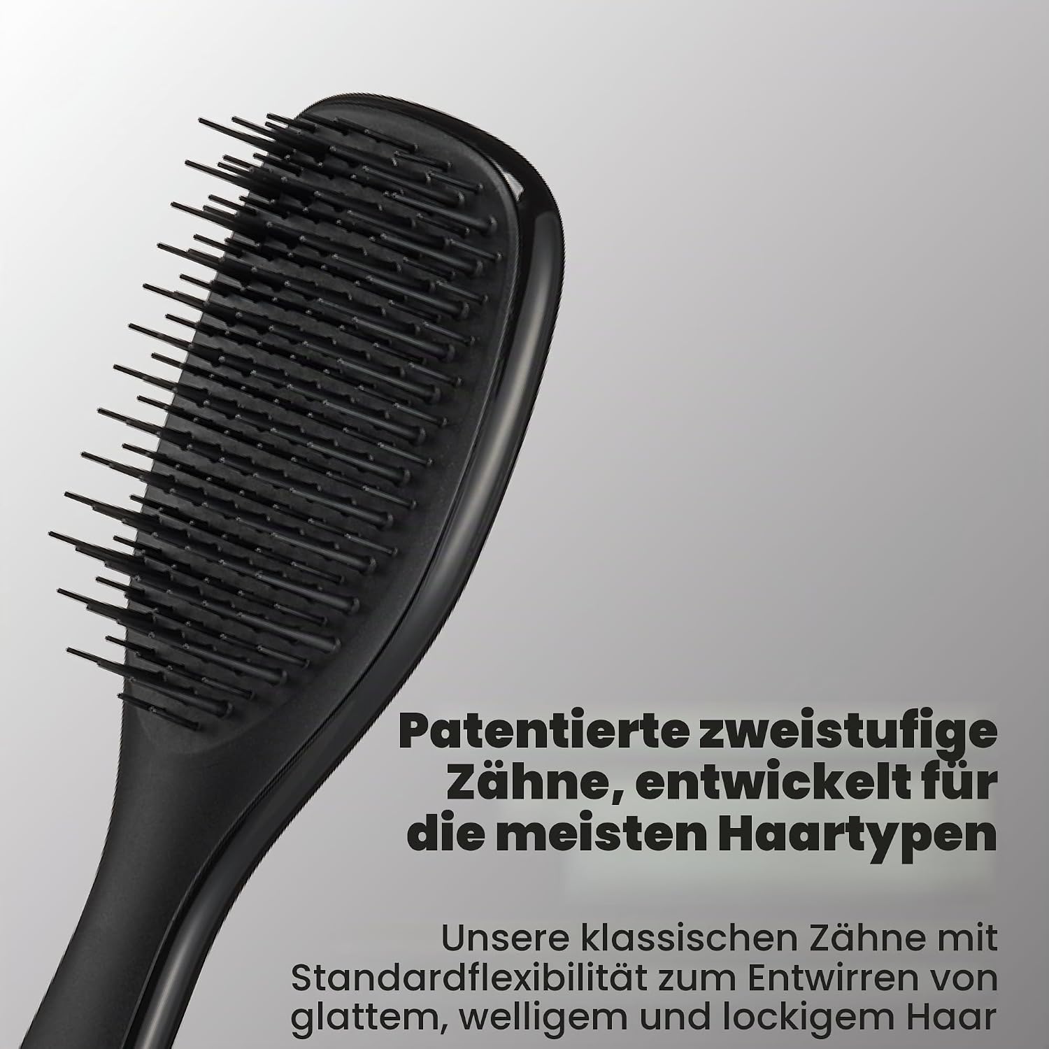 Thumbnail 1 de Tangle Teezer Ultimate Detangler Klein – Entwirrbürste für nasses & trockenes Haar, ideal für Kinder & Reisen (Schwarz)