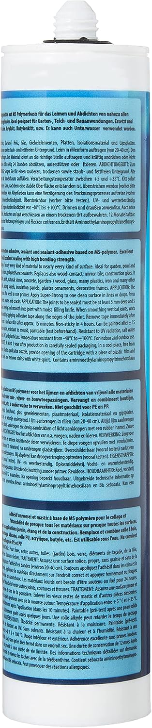 Detalle 2 de AquaForte Adhesivo elástico Superstrong 290 ml