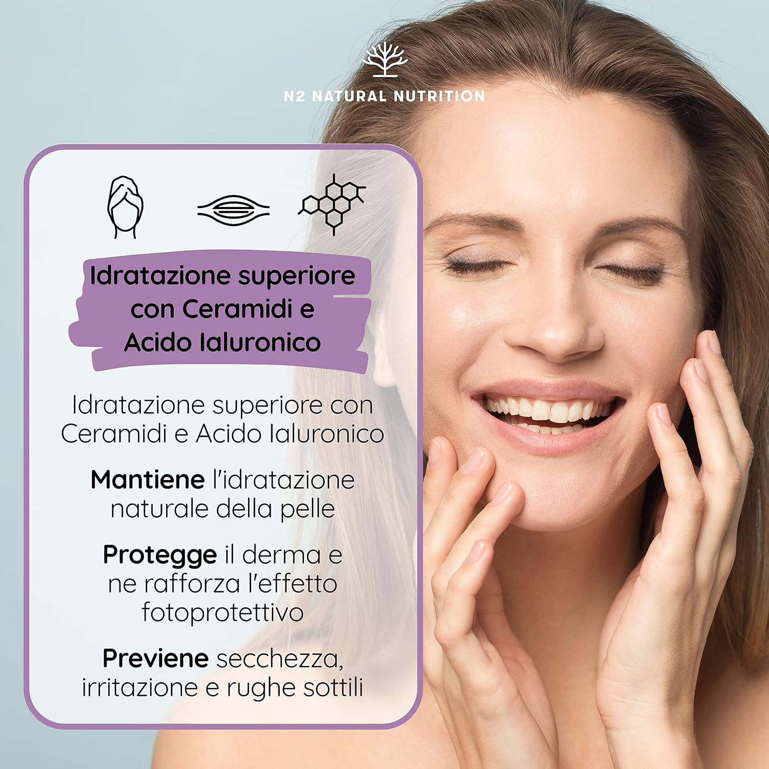 Detalle 2 de N2 Natural Nutrition Collagene marino 90 capsule