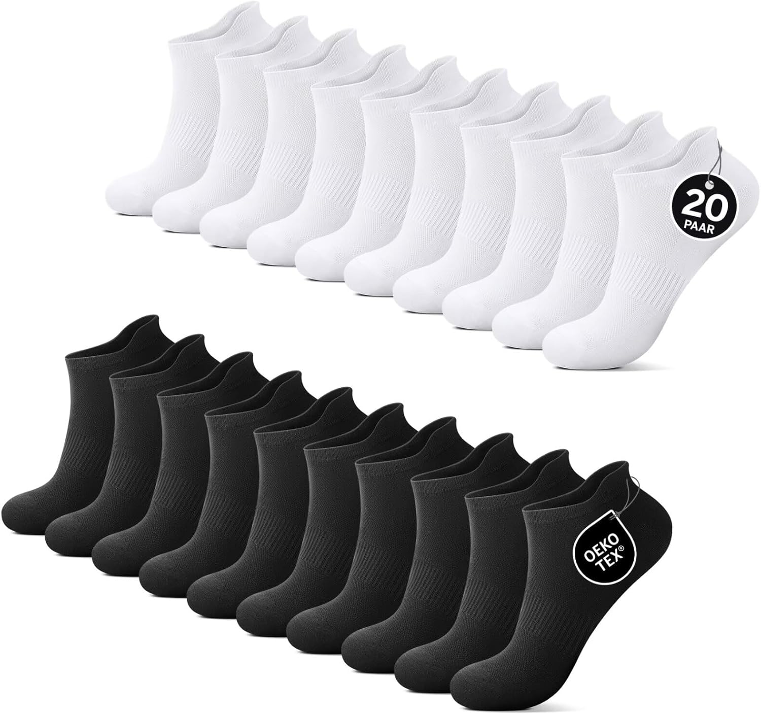 Thumbnail 6 de YouShow 10 Paar Sneaker Socken Herren Damen