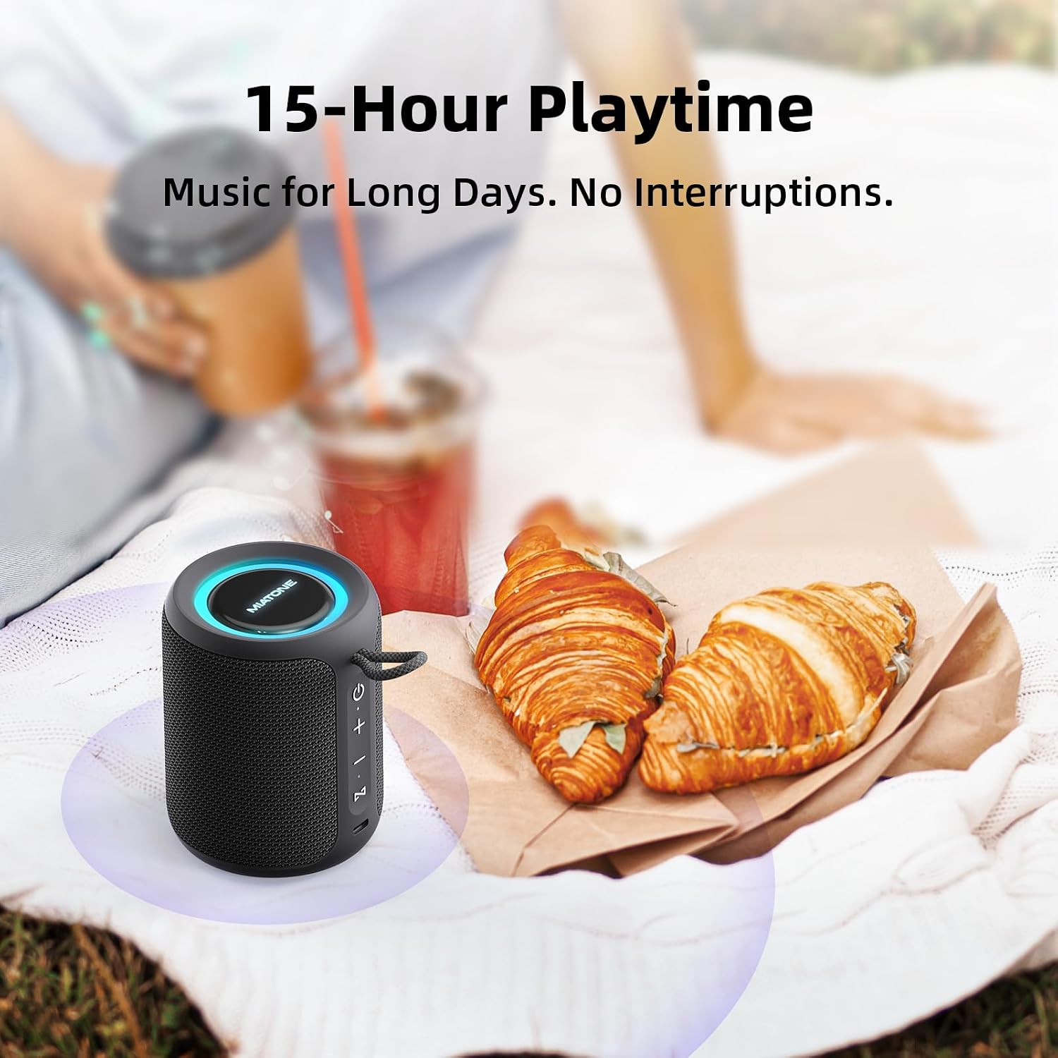 Detalle 2 de MIATONE Rush Pro Bluetooth speaker 20W