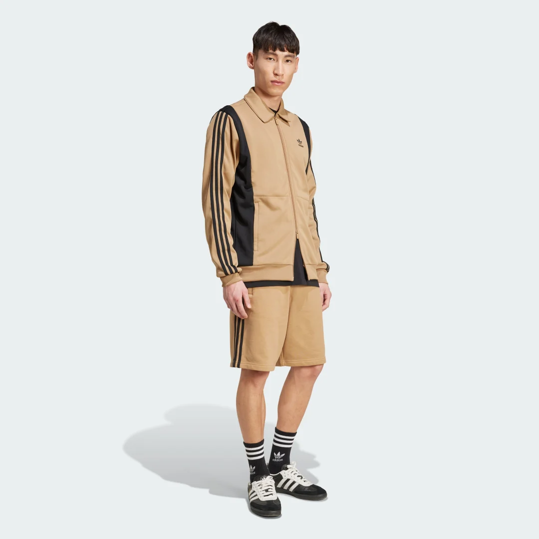 Thumbnail 2 de Chaqueta Adicolor Panel de Adidas – tono Marrón