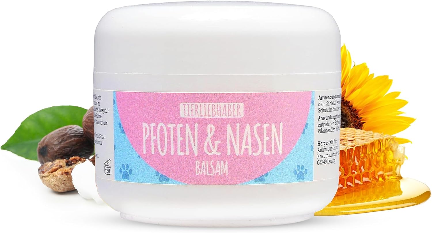 Detalle de TIERLIEBHABER Pfotenbalsam Hund – 50 ml, tierärztlich entwickelt für Pfoten & Nase