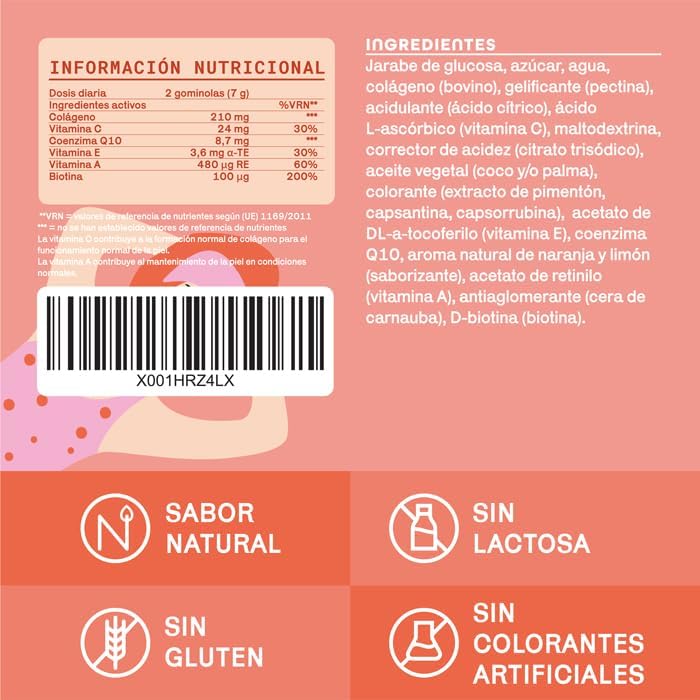 Thumbnail 4 de BeSoHappy® Gominolas de Colágeno y Q10 🍊 30 días