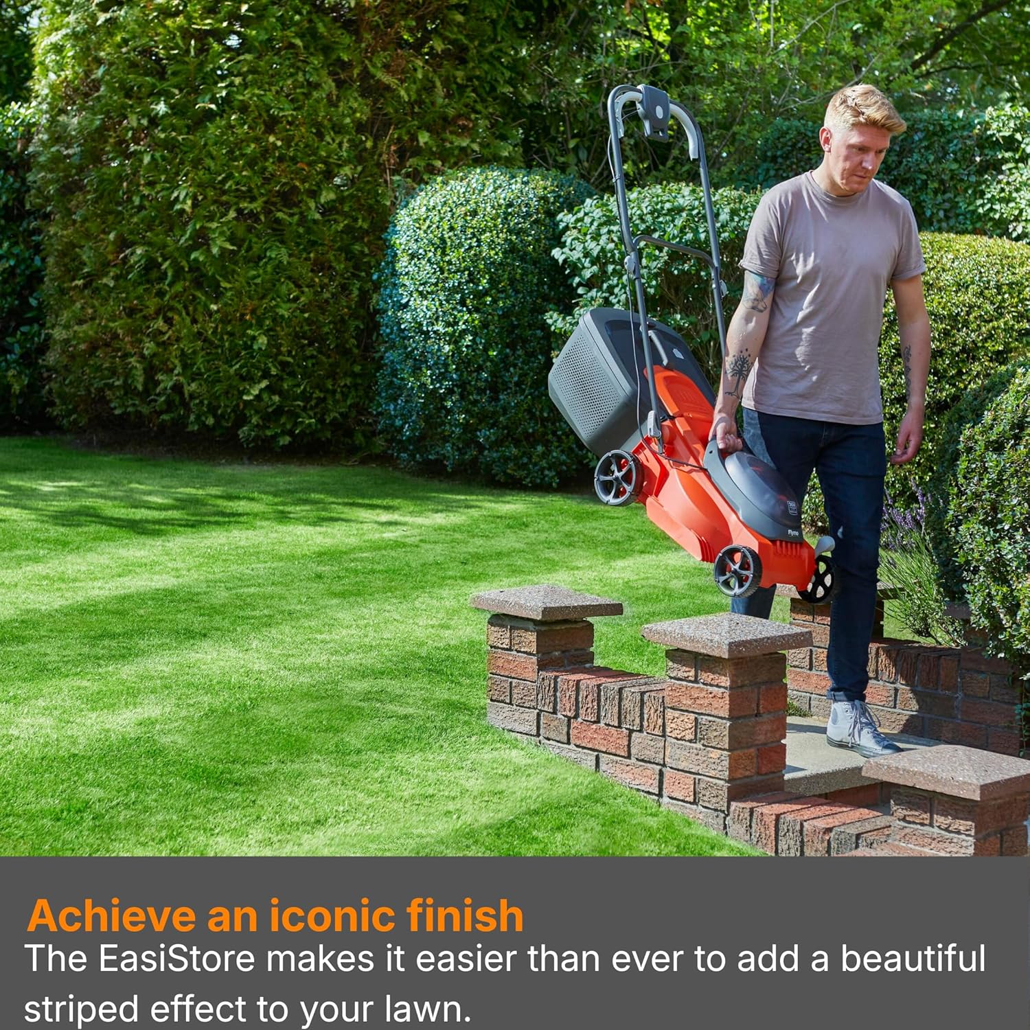 Thumbnail 5 de Flymo 36V EasiStore 380R Cordless Lawnmower Kit (38cm) with Power4All batteries and charger