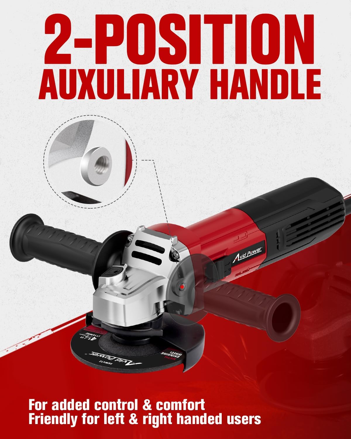Thumbnail 6 de AVID POWER Angle Grinder 7.5-Amp