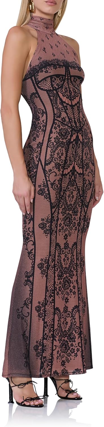 Thumbnail 1 de AFRM Halter Maxi Dress