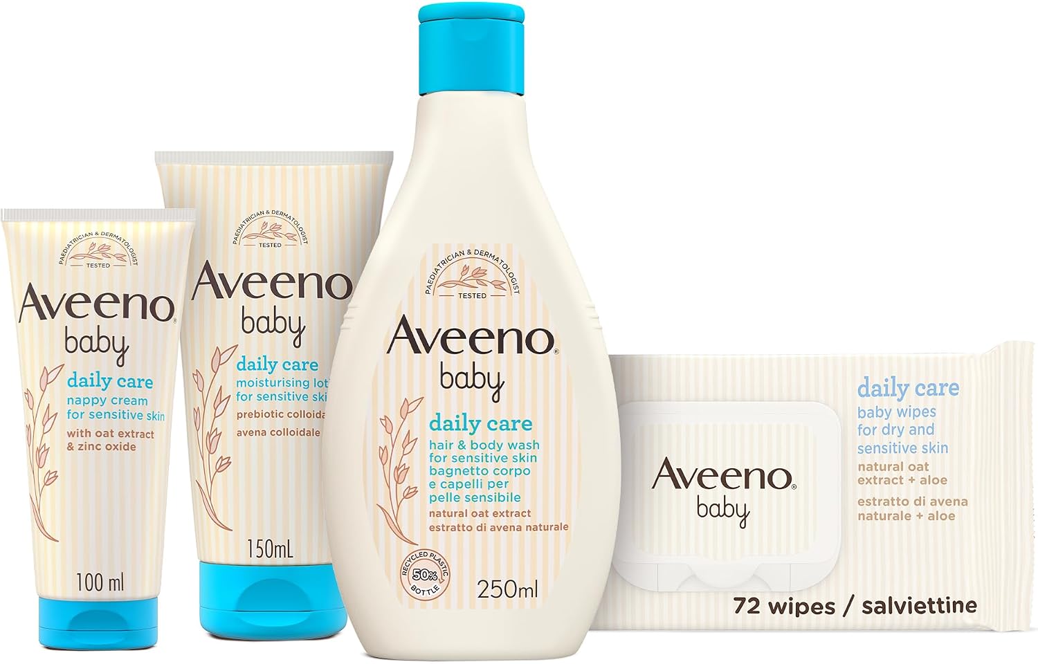 Detalle de Aveeno Baby Set Cura Neonato 72 pezzi