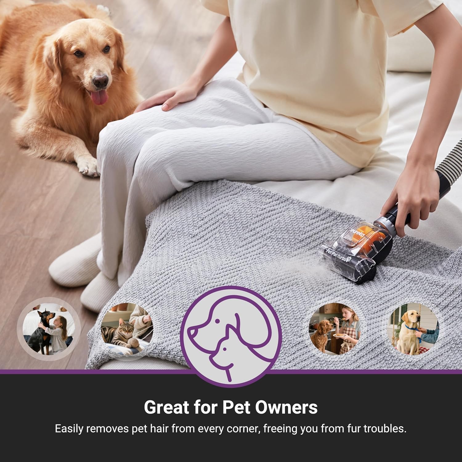 Thumbnail 3 de EUREKA MaxSwivel Pro NEU350 upright vacuum 🧹
