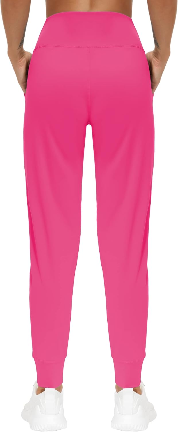 Detalle 2 de THE GYM PEOPLE Jogginghose Damen – leichte Sportleggings mit High Waist für Yoga, Fitness, Laufen