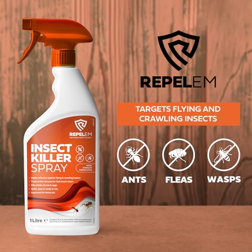 Thumbnail 5 de REPELEM Insect Killer Spray - Professional Strength 1L for Flying & Crawling Insects