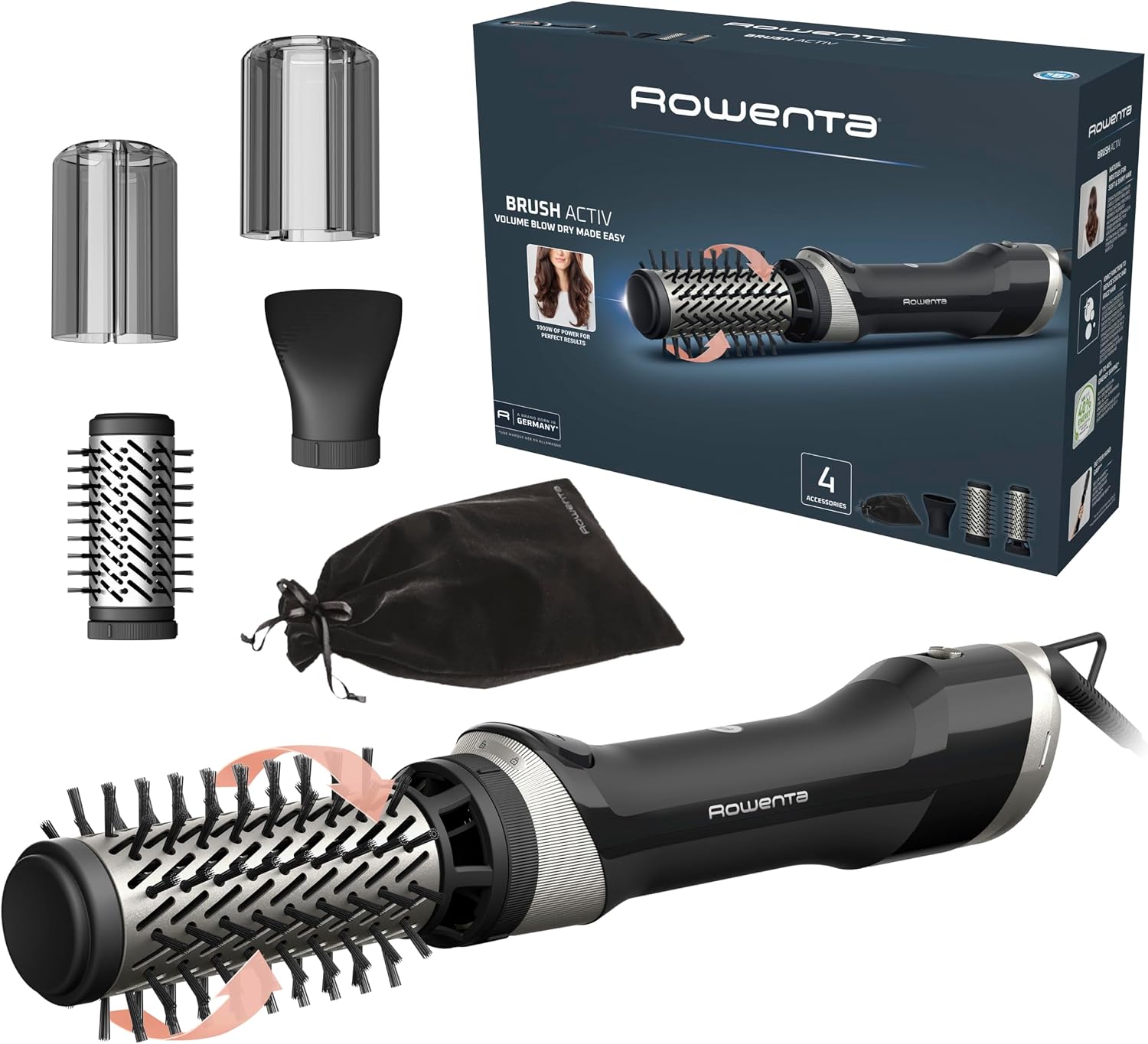 Detalle de Rowenta Brush Activ spazzola ad aria calda 1000 W 🎀