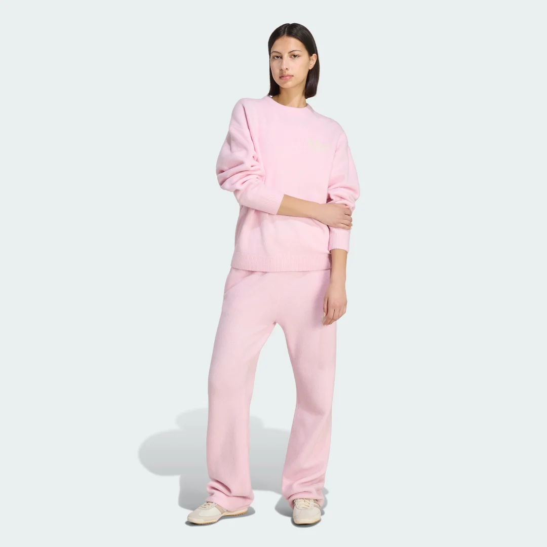Thumbnail 2 de Pantalón de punto adidas Originals Athletic Dept mujer/unisex, Rosa