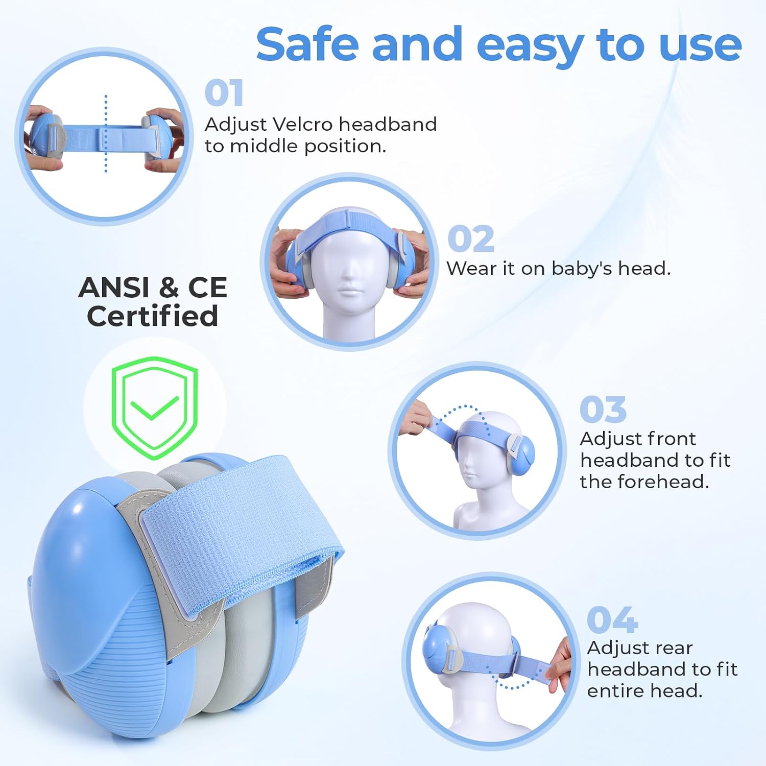 Detalle 2 de ECHOCUBE Baby Ear Defender