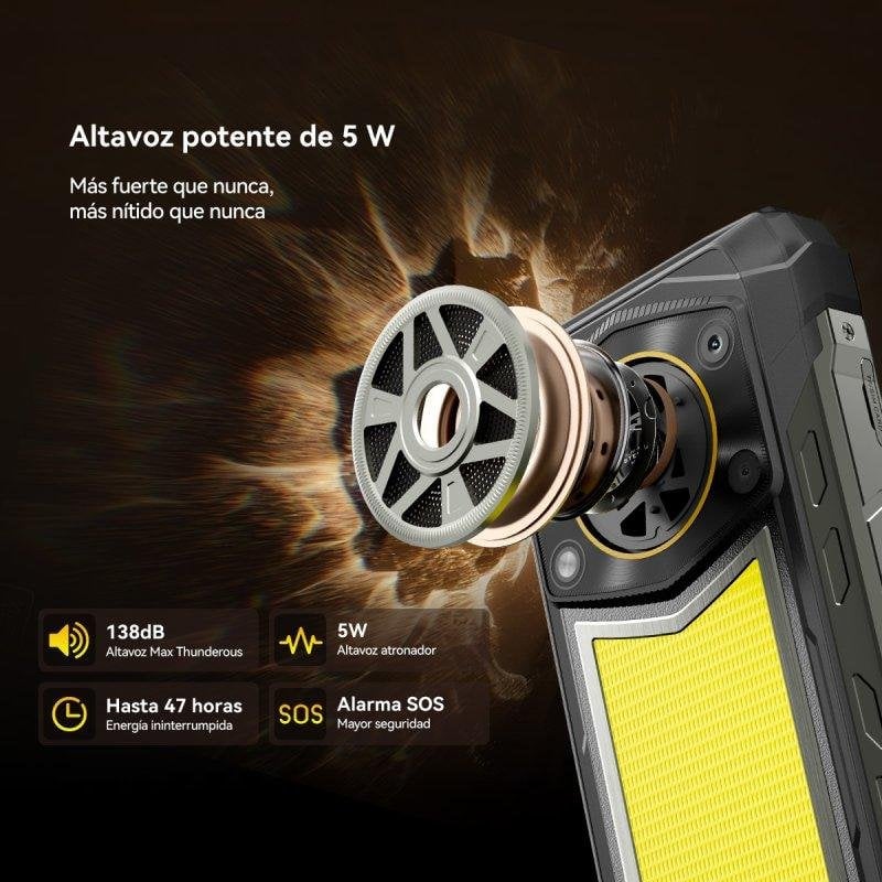 Thumbnail 3 de Blackview Rock 5 4G 12GB/256GB, 6.78" — Resistencia extrema en Android para campo y outdoors