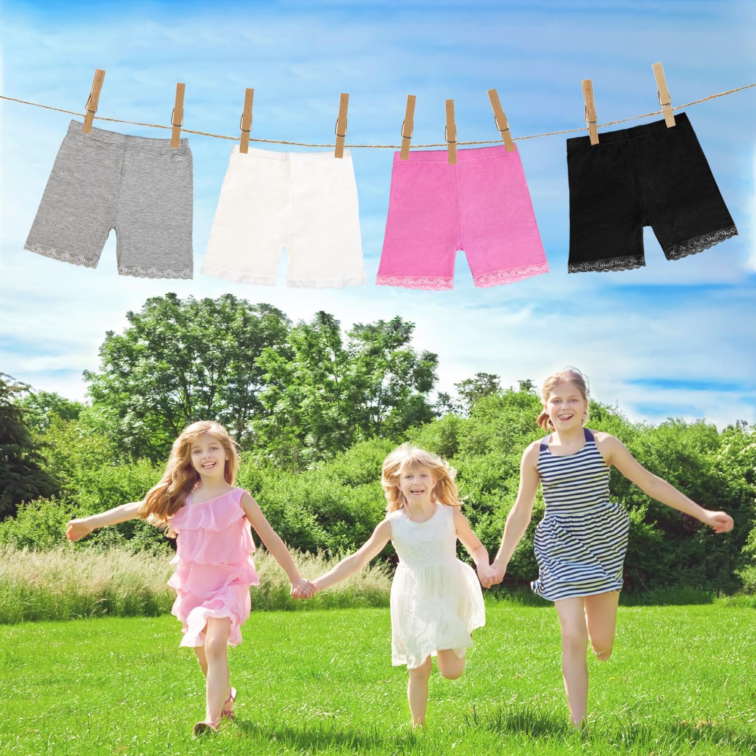 Detalle 2 de GENTABY Mädchen Unterhose 1–10 Jahre