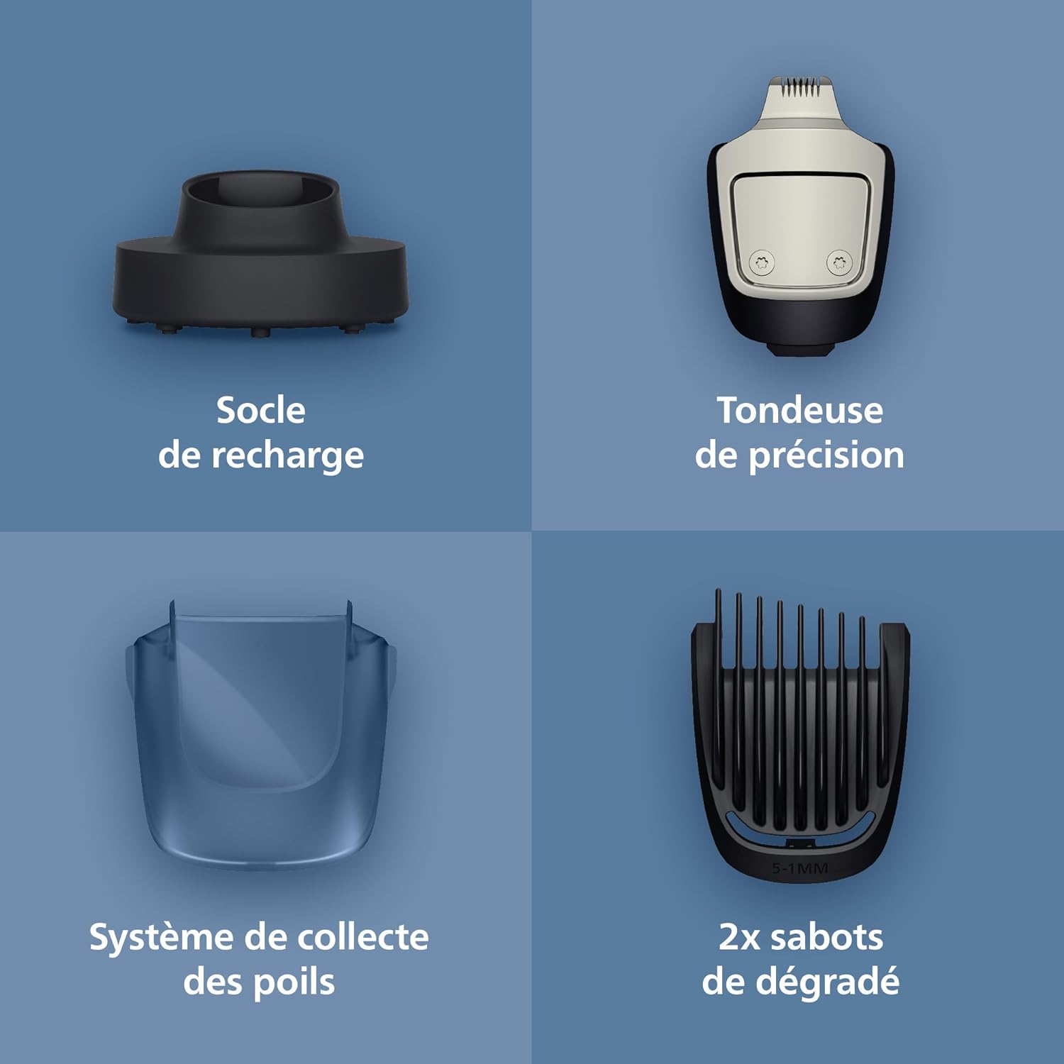Detalle 2 de Philips BT7660/15 Tondeuse à barbe 40 hauteurs