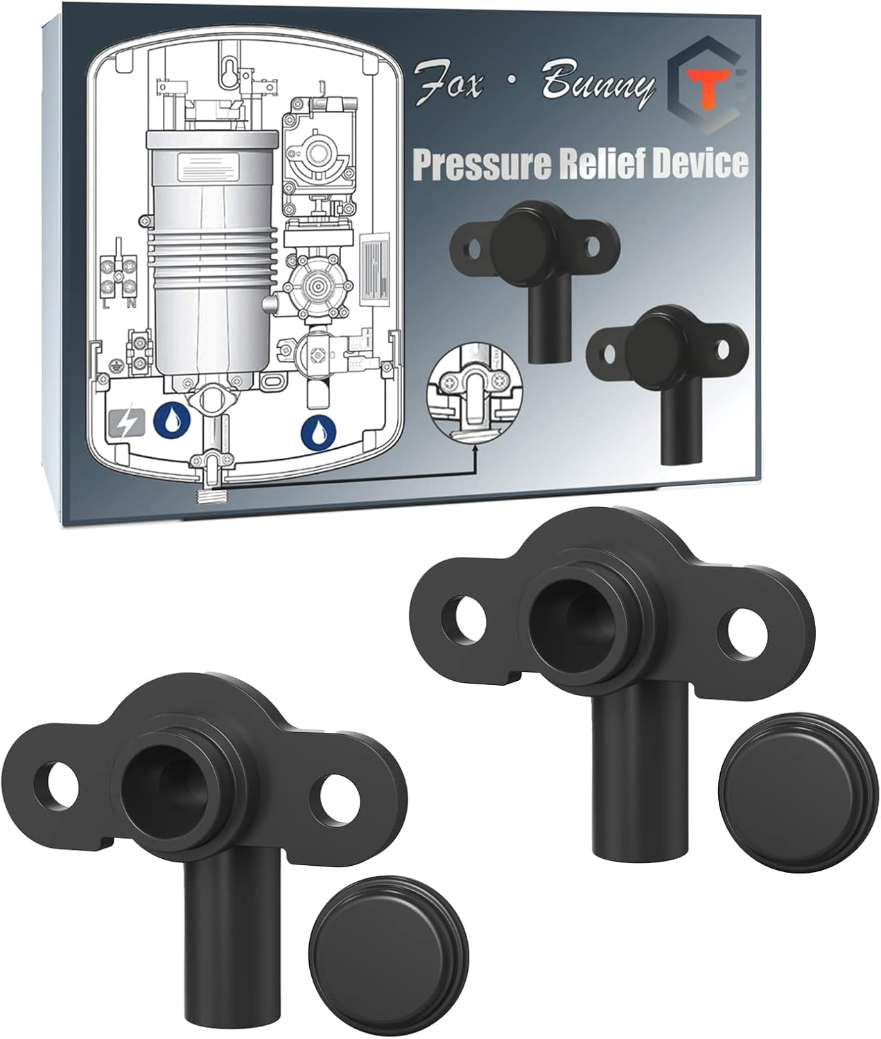 Triton 2Pcs Pressure Relief Device