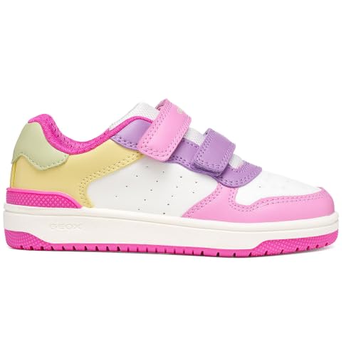 Detalle de Geox Ragazza J Washiba Girl BSSneaker, 28 EU: comfort e stile per piccoli passi