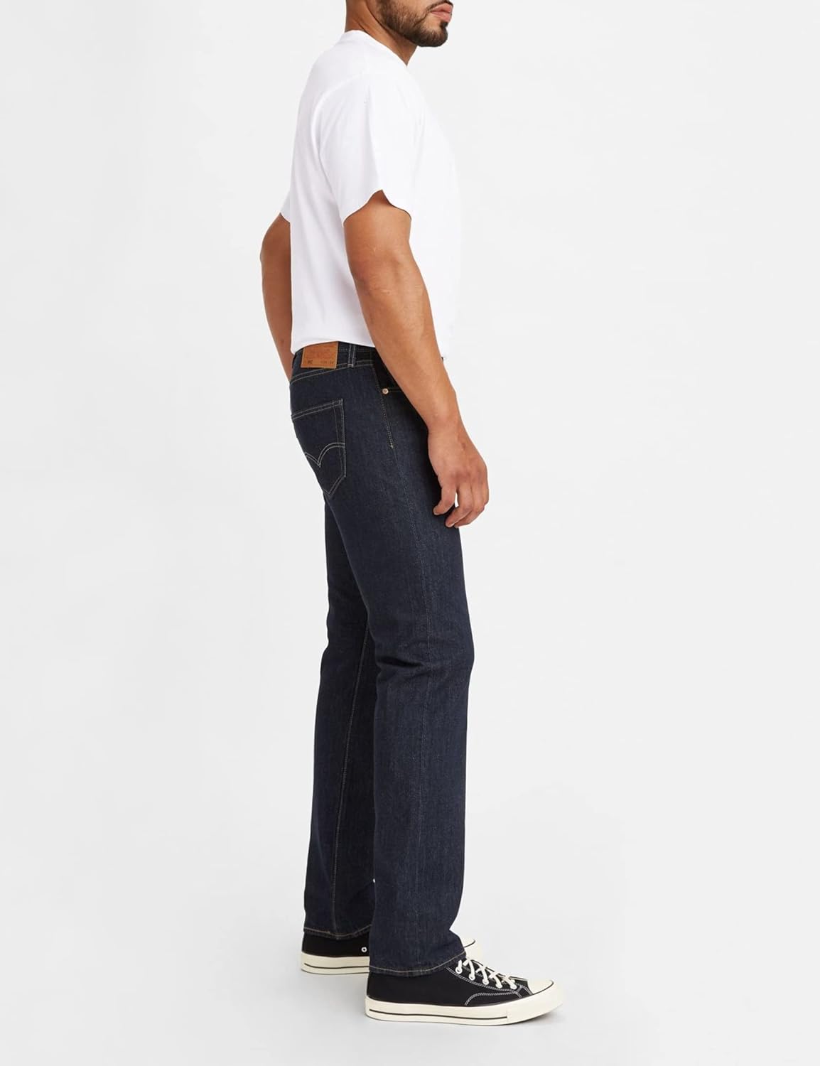 Thumbnail 2 de Levi’s Herren Jeanshose 501 Original mit Knopfleiste, Straight Fit