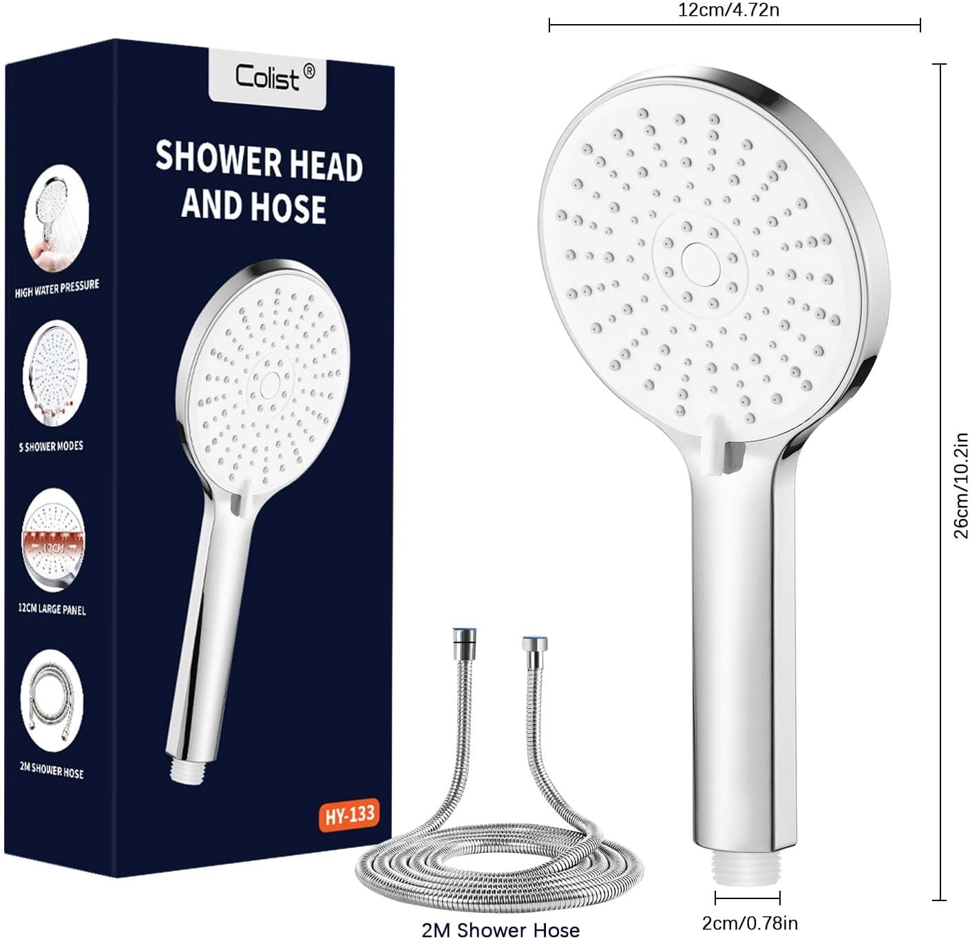 Thumbnail 6 de Colist Soffione doccia 2 m con 5 modalità