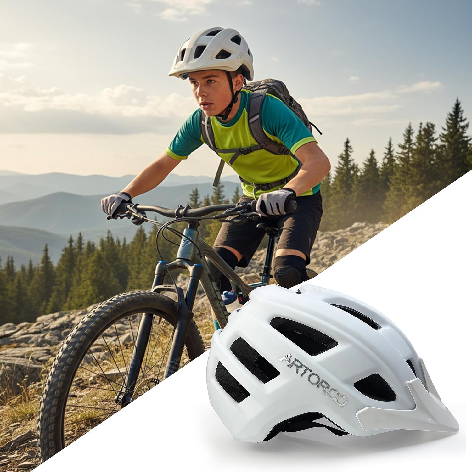 Detalle 2 de ARTOROO bike helmet with EPS
