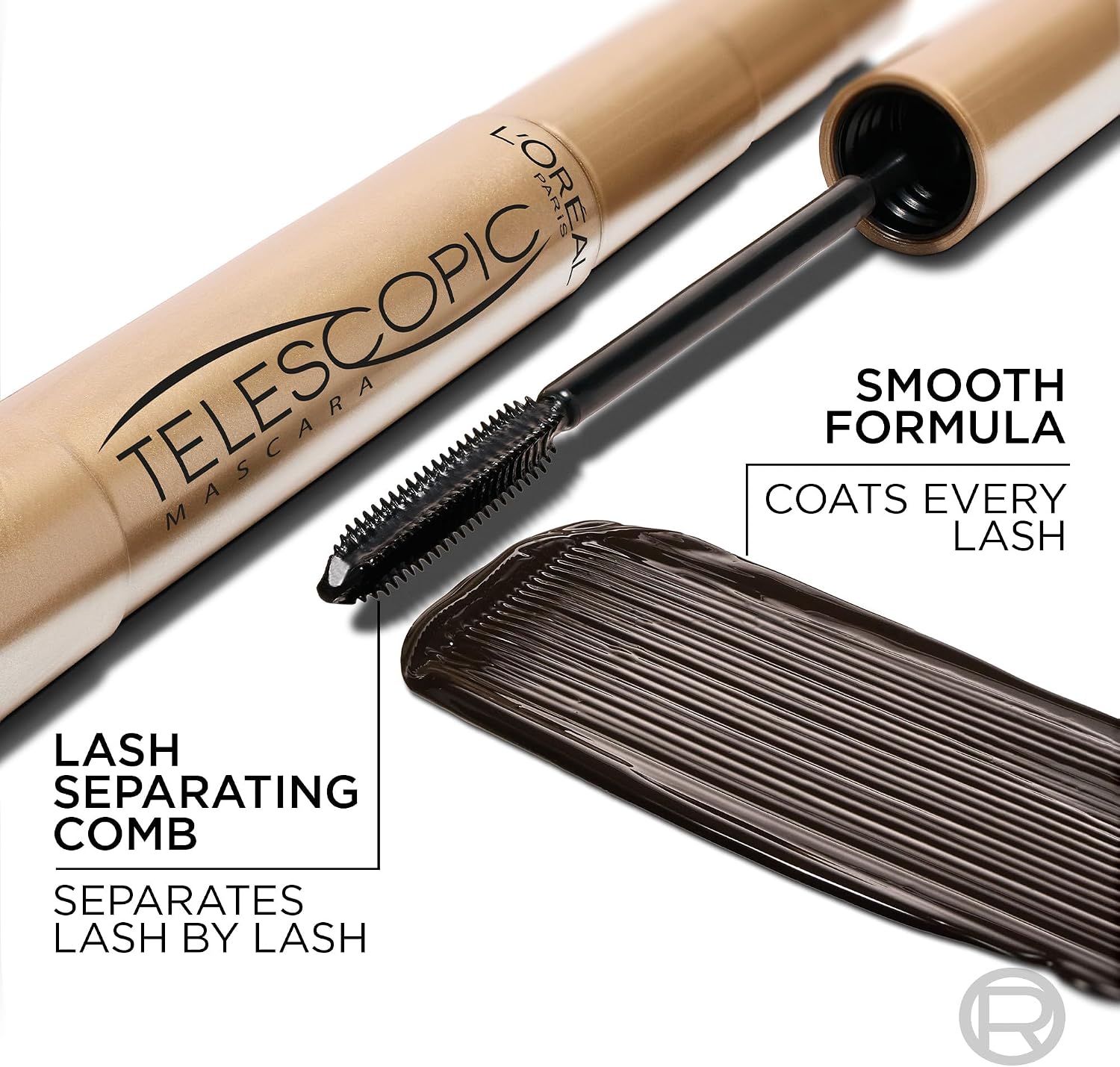 Detalle 2 de L'Oréal Paris Telescopic Original Mascara in Black
