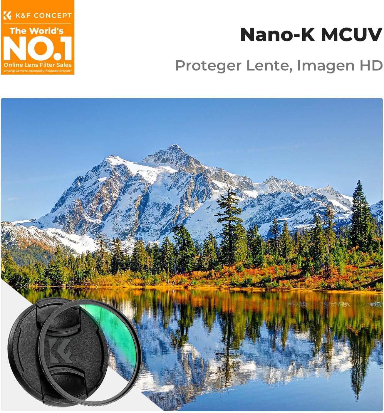 Detalle 2 de K&F CONCEPT Nano-Klear Filtro UV 67mm