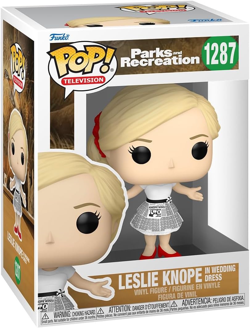 Detalle de Funko POP! TV: Parks & Rec – Leslie Knope (Wedding) | Offizielles Sammlerstück