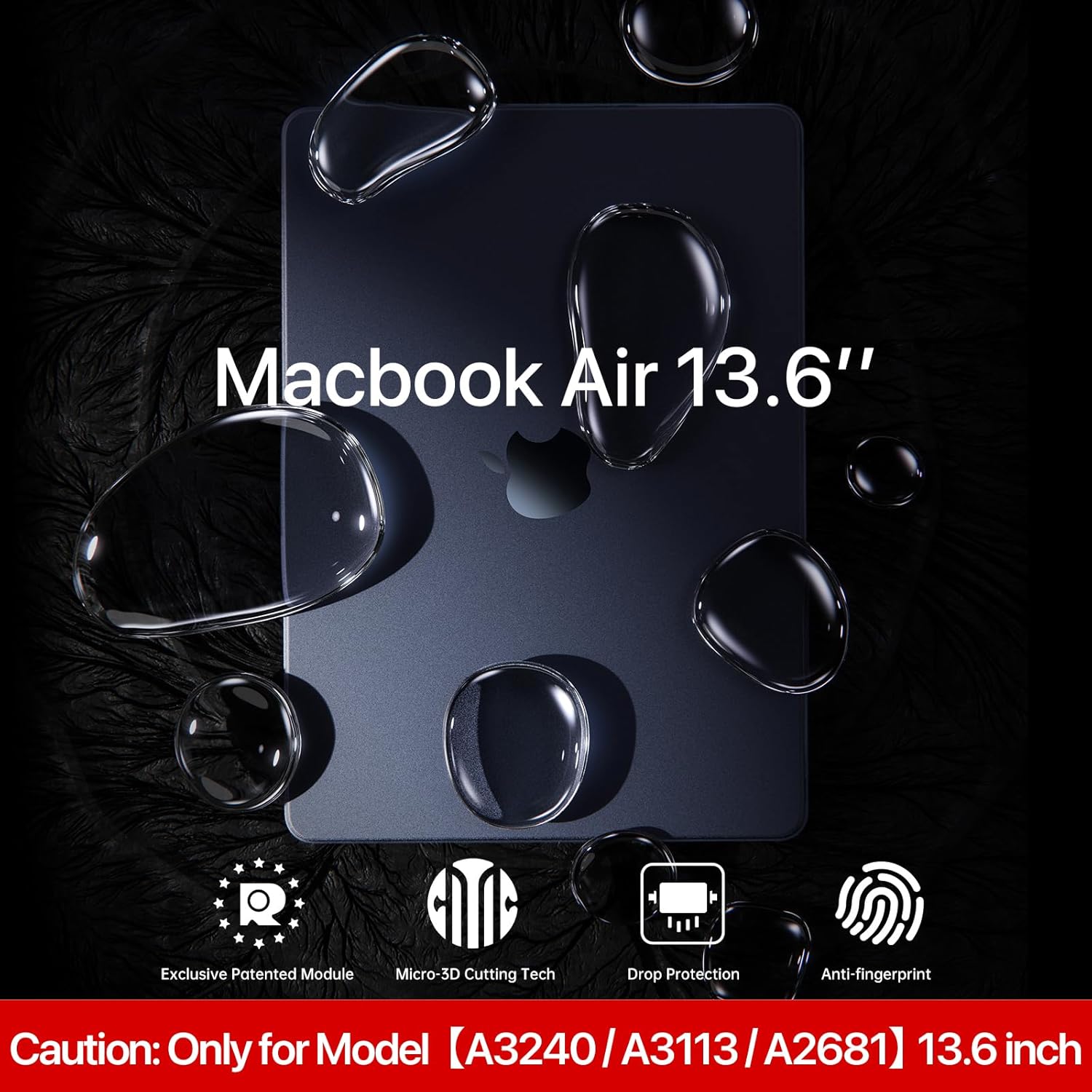 Thumbnail 4 de Soonjet MacBook Air M4 13.6" Hard Shell Case