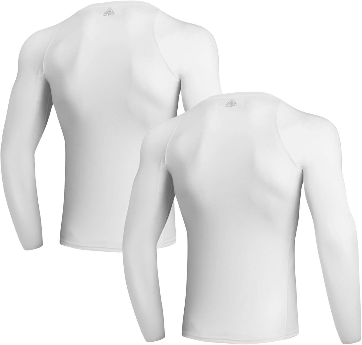 Detalle 1 de AMZSPORT Maglia Compressione Uomo 2 Pezzi