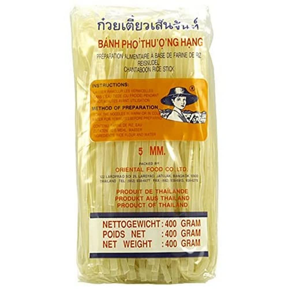 FARMER Reisnudeln 5 Mm., 400 g – Premium Reisnudeln aus Thailand