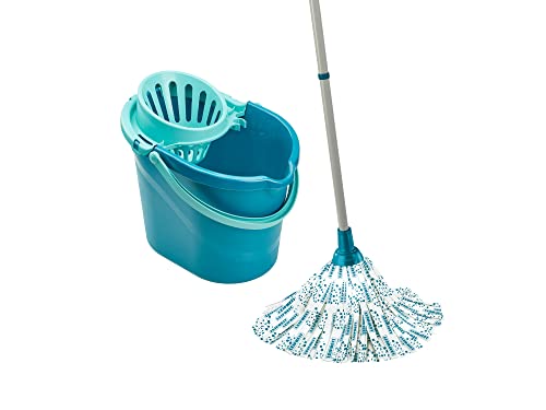 Detalle de Leifheit Classic Fregona con cubo escurridor 12L