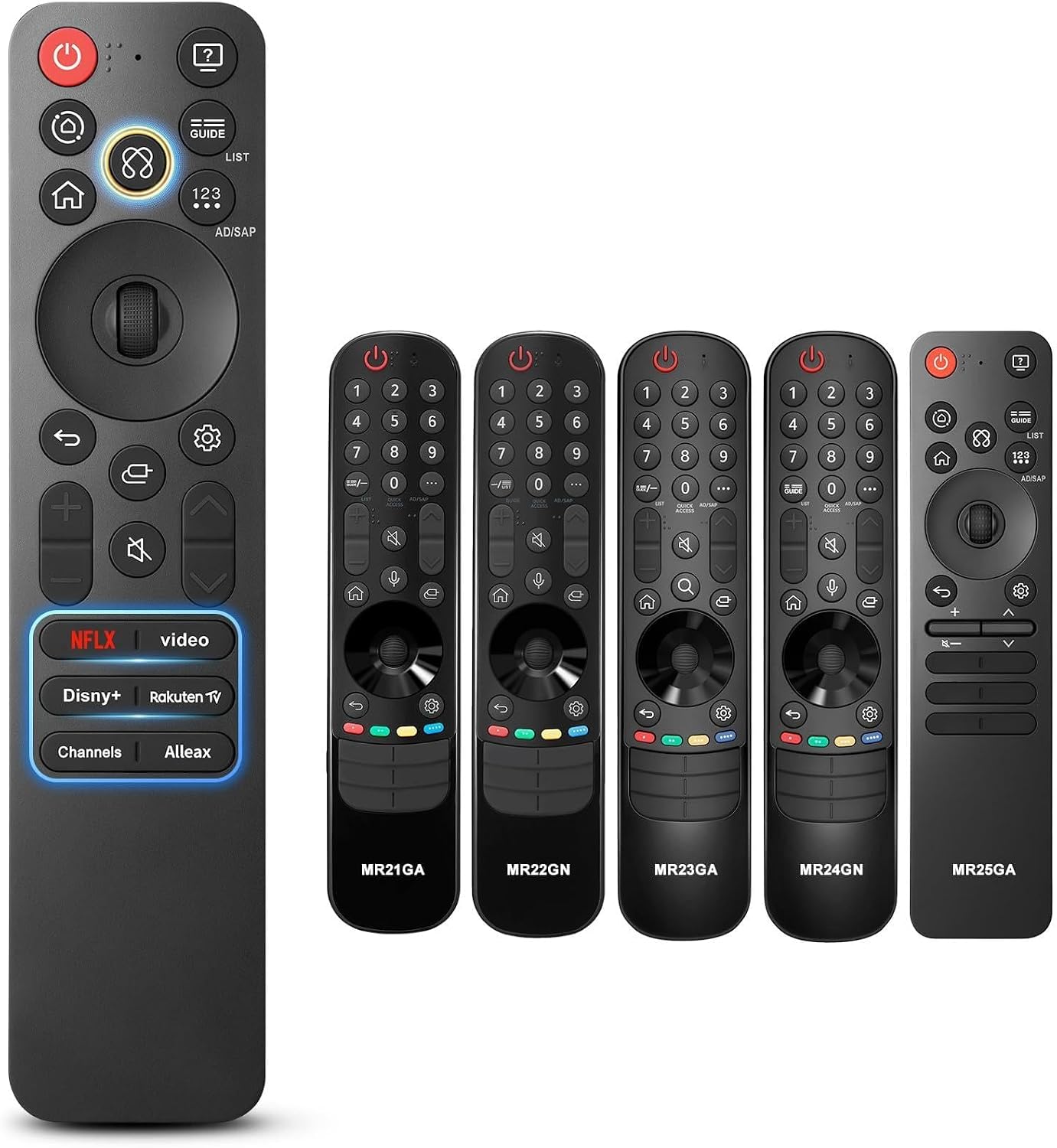Detalle de Für LG-Smart-TV-Fernbedienung: Magic Remote MR21–MR25 – Kompatibilität, Steuerung & Komfort