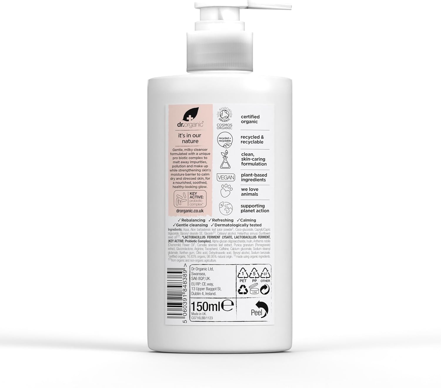Thumbnail 1 de Dr Organic Cream Cleanser 150ml