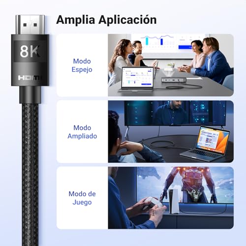 Thumbnail 7 de UGREEN Cable HDMI 2.1 10K 8K 60Hz