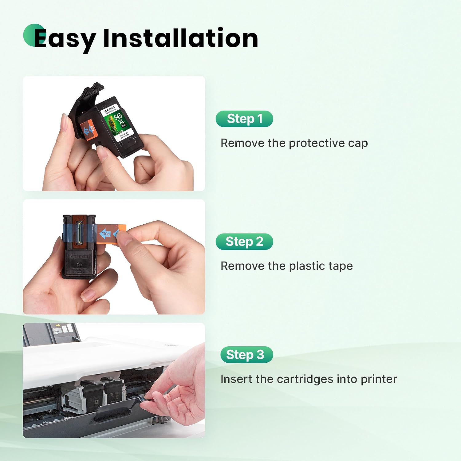 Thumbnail 5 de PG-545 XL & CL-546 XL ink cartridge replacement for Canon (1 Black, 1 Colour) for Pixma TS/MX/TR/MG series