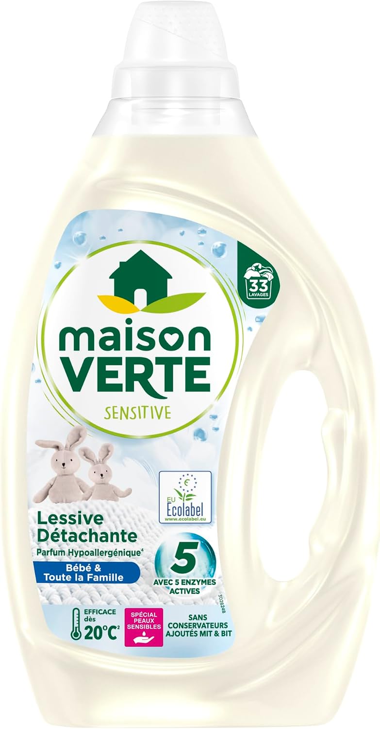Detalle de Maison Verte Sensitive 33 lavages